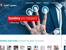 Tablet Screenshot of elnetsystem.cz